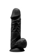 Silexd - Dildo de silicona premium Mod.1 8,5'' - Negro