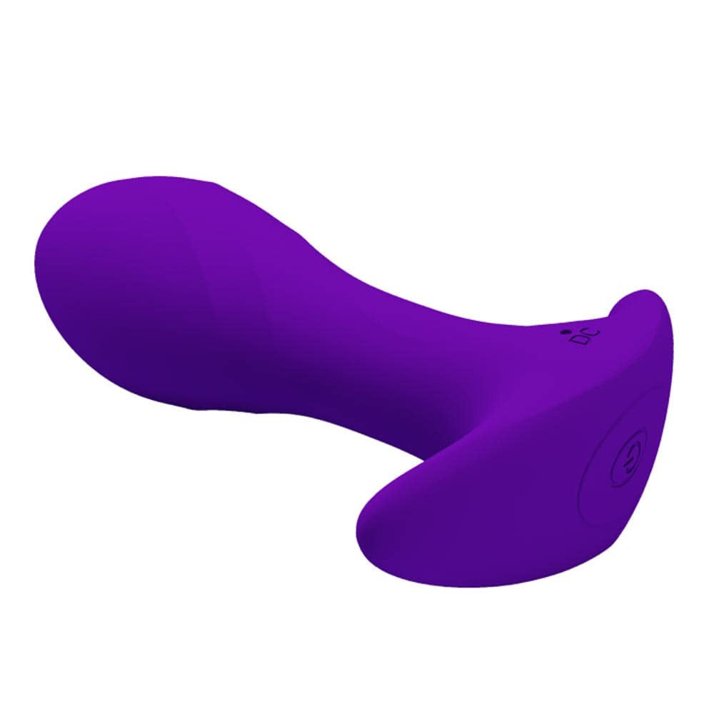 Precioso plug anal masajeador morado