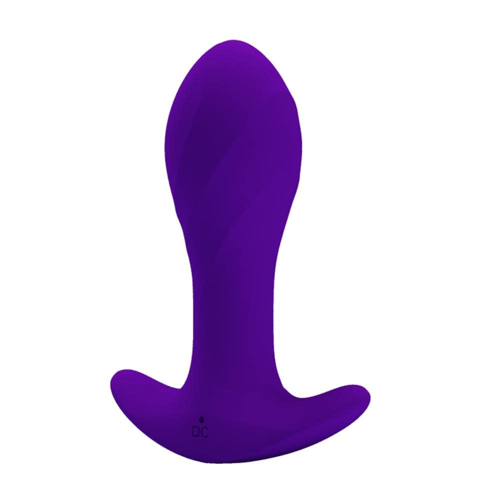 Precioso plug anal masajeador morado