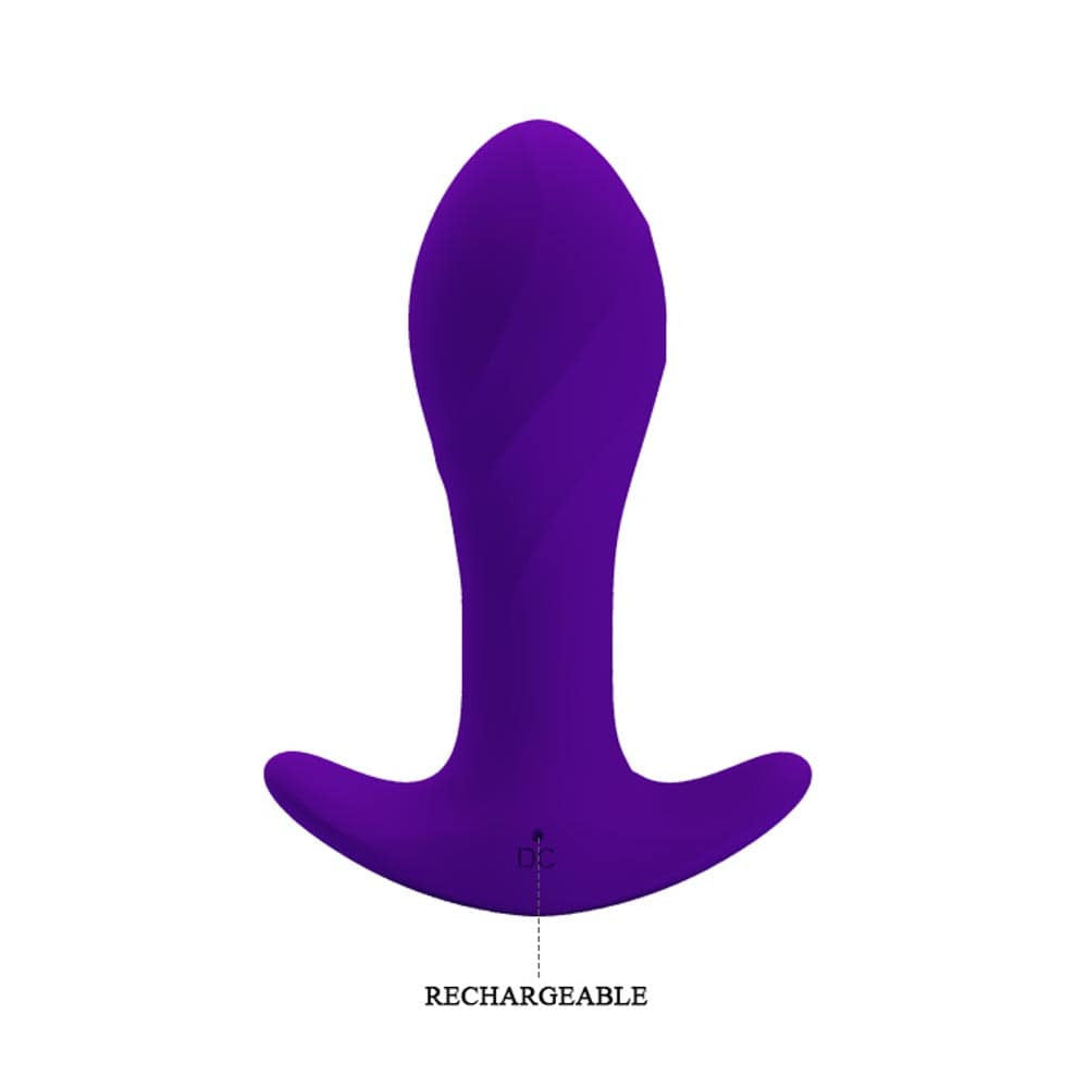 Precioso plug anal masajeador morado