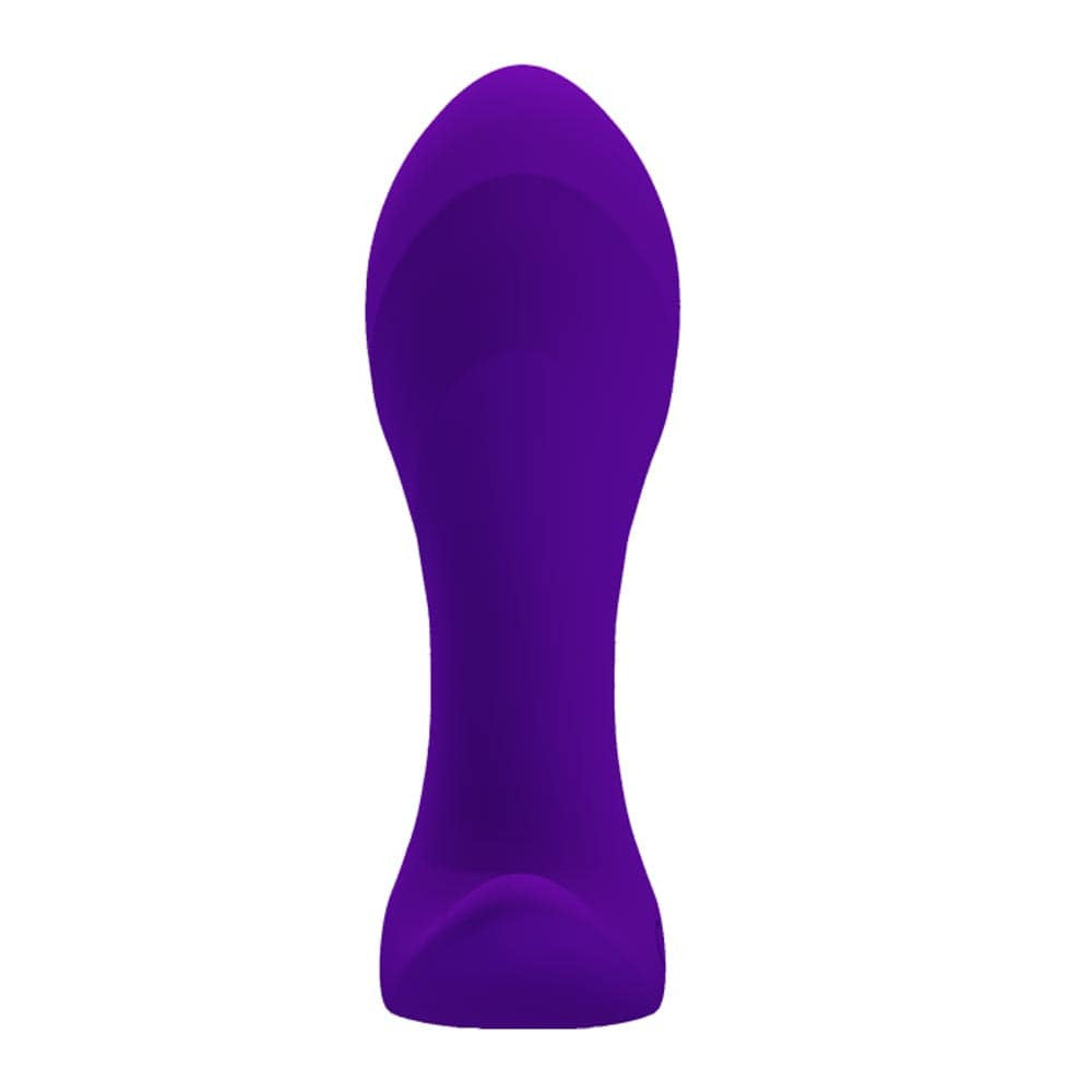Precioso plug anal masajeador morado