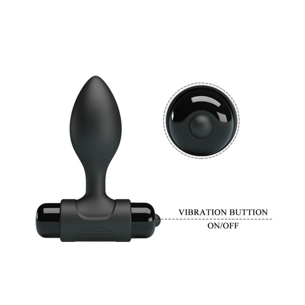 Pretty Love Vibra Butt Plug Negro
