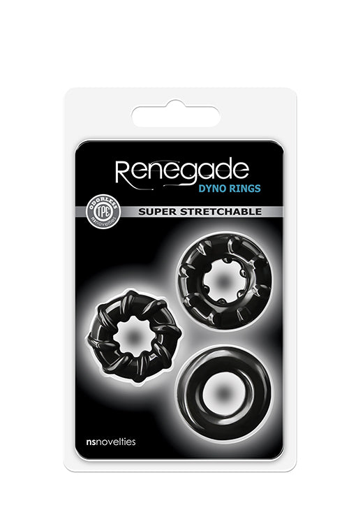 ANILLOS RENEGADE DYNO NEGROS