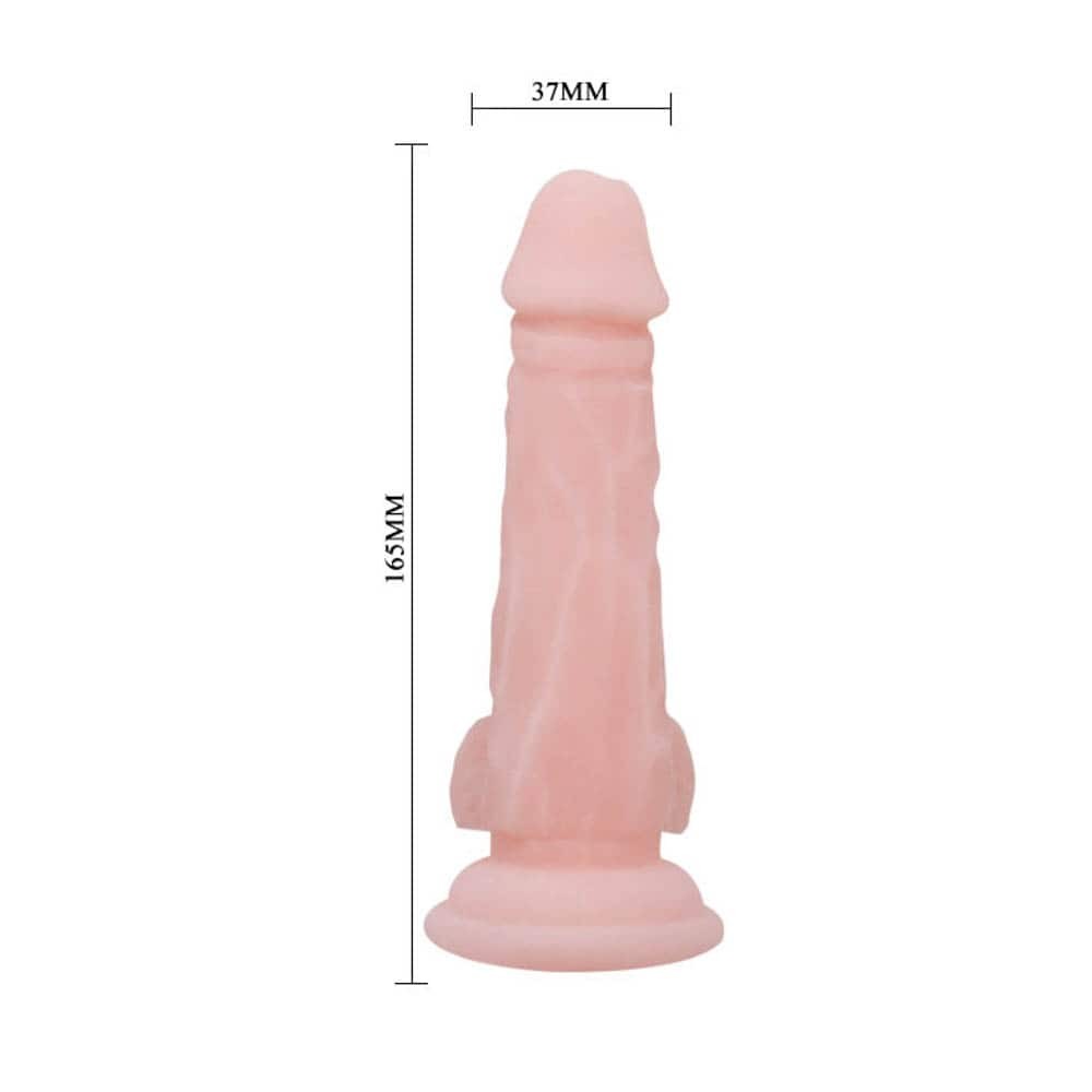 Dildo realista de 6,4 pulgadas