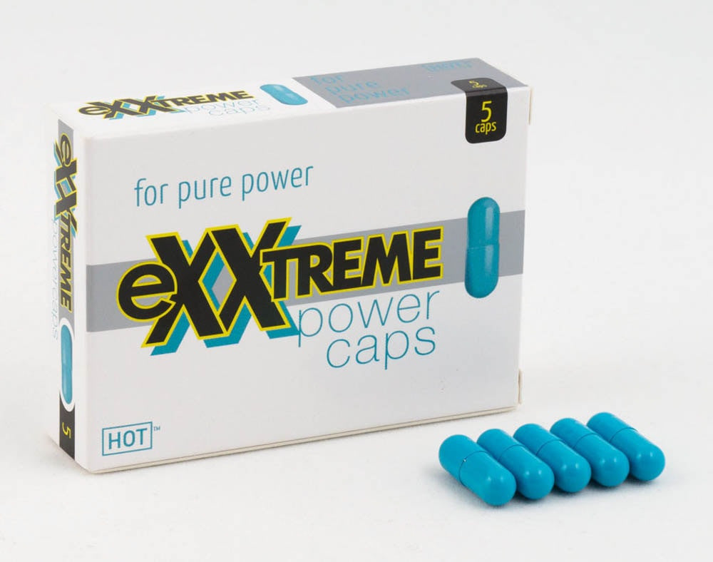 HOT exxtreme power caps man 1x5 unidades 5 unidades
