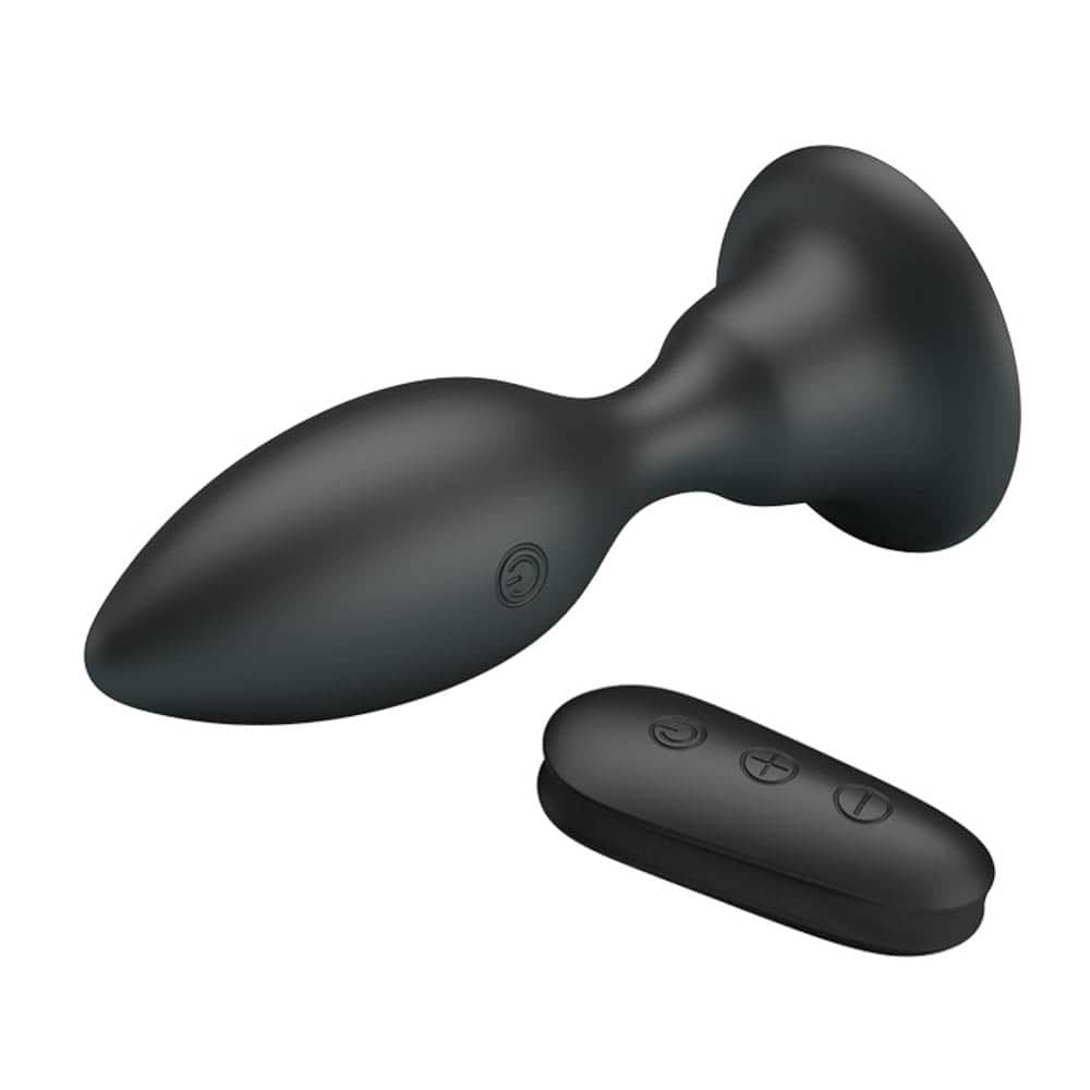 Mr. Play Plug anal vibrante con control remoto
