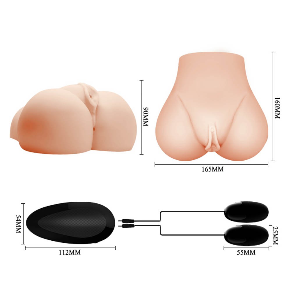 Experiencias realistas de Crazy Bull con vagina y anal